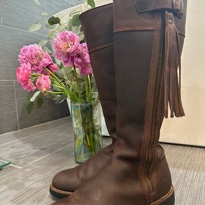 Penelope Chilvers Brown Leather Boots